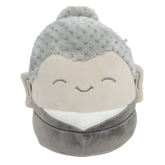 Squishmallows Hodge Buddha Plush 8 Inch Stuffed Toy Gray Wellness Squad Kellytoy - Picture 1 of 11